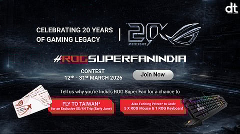 ASUS ROG Celebrates Two Decades of Gaming with New Super Fan India Community Campaign