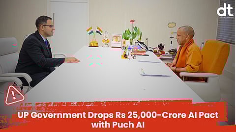 Uttar Pradesh Cancels Rs 25,000-Crore AI MoU with Puch AI Over Financial Concerns