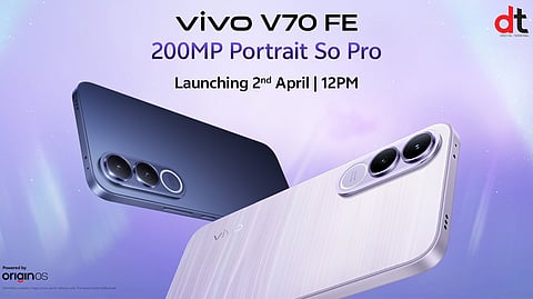 vivo Launches V70 FE Featuring 200MP Ultra-Clear Imaging Starting at ₹37,999