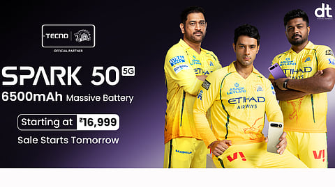 TECNO SPARK 50 5G with 6500mAh Battery Goes on Sale Tomorrow