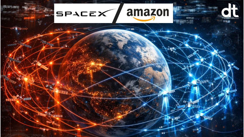 Space Internet Competition Heats Up as SpaceX and Amazon Disagree on Orbital Paths