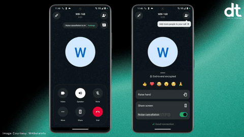 WhatsApp Begins Rolling Out Noise Cancellation for Calls on Android Beta