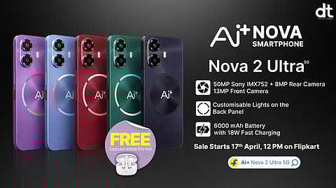 Ai+ Smartphone Nova 2 Ultra Day 1 Sale Begins Today on Flipkart