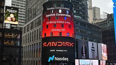 Sandisk Breaks Into Nasdaq 100 After Rapid Expansion in Data Storage Market
