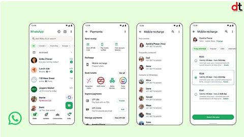WhatsApp Adds Prepaid Recharge Feature for Jio Airtel and Vi Users in India
