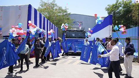 Simulated LOX Module for Indigenous AIP System Flagged Off from INOXCVA Facility