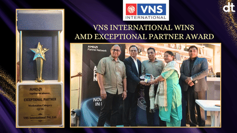 VNS International Honoured with AMD Exceptional Partner Award in Workstation Category