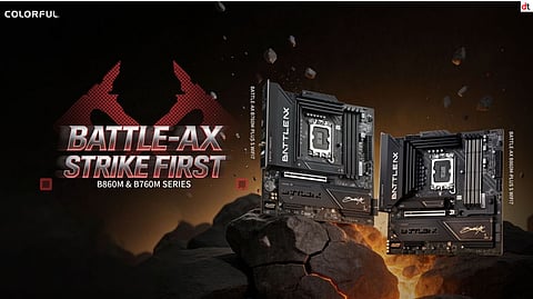 COLORFUL Launches BATTLE-AX B860M and B760M Motherboards with Wi-Fi 7 Support