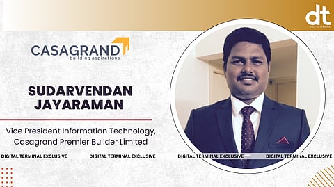Sudarvendan Jayaraman Elevated to VP-IT at Casagrand Premier Builder Limited