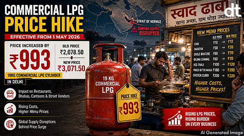 Commercial LPG Prices Jump ₹993 in Delhi from May 1, Cross ₹3,000 Mark