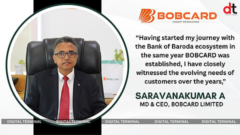 BOBCARD Names Saravanakumar A as Managing Director and CEO