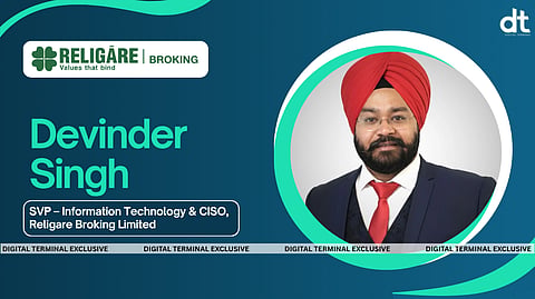 Devinder Singh Joins Religare Broking as SVP – Information Technology & CISO