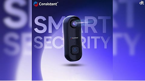 Consistent Infosystems Launches 3MP Wi-Fi Video Doorbell with Smart Real-Time Monitoring
