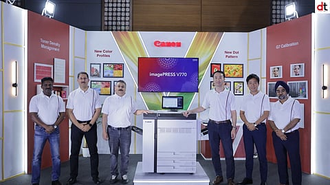 Canon Launches ‘Made for India’ imagePRESS V770 Colour Production Press