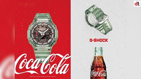 Casio Unveils Coca-Cola Inspired G-SHOCK GA-2100CC with Iconic Bottle Design Elements