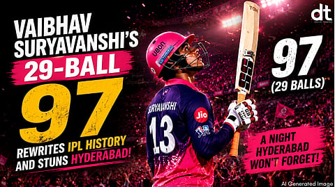 Vaibhav Suryavanshi Rewrites IPL History With 97-Run Blitz as Rajasthan Royals Storm Ahead
