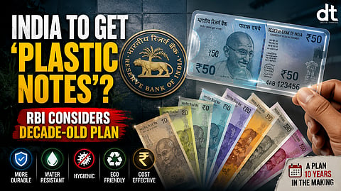 RBI May Introduce Plastic Currency to Extend Note Life and Cut Printing Expenses
