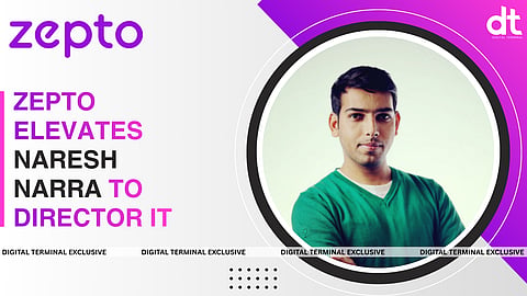 Zepto Promotes Naresh Narra to Director IT to Drive Technology and Infrastructure Growth