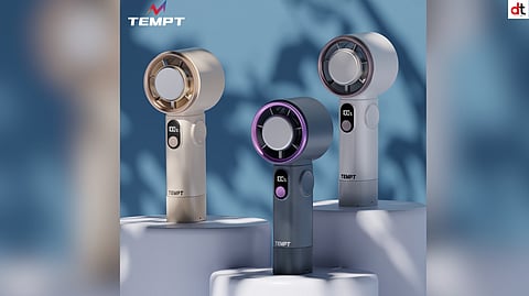 TEMPT Launches ICY Portable Fan with 18°C Instant Cooling Chiller Technology
