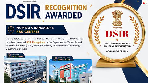 Brandworks Technologies Earns DSIR Recognition for In-House R&D Excellence
