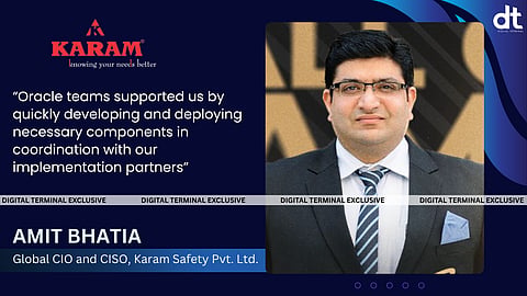 “We Moved to Oracle Fusion Cloud ERP For A Secure SaaS Platform with Better Scalability”