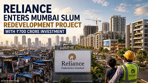 Reliance Enters Mumbai Slum Redevelopment with ₹700 Crore Commitment in Major Urban Housing Push