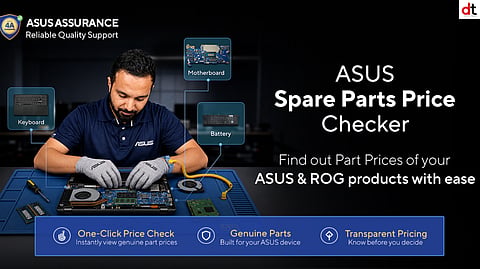 ASUS Launches Part Price Checker to Bring Greater Transparency to After Sales Services