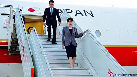 Japan PM Sanae Takaichi Arrives in India for First Official Visit, Set to Hold Annual Summit with PM Modi
