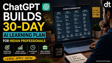 ChatGPT Introduces a 30-Day AI Learning Plan for Indian Professionals