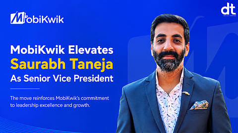MobiKwik Elevates Saurabh Taneja to Senior Vice President