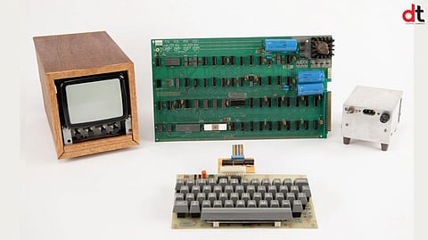 Historic 1976 Apple-1 Computer Heads to Auction for Over ₹5 Crore
