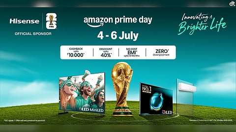 Hisense Brings Attractive Prime Day and GOAT Sale Offers on Smart TVs and Air Conditioners