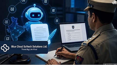 Blue Cloud Softech Introduces AI CopWriter for Instant FIR Drafting in 10 Indian Languages