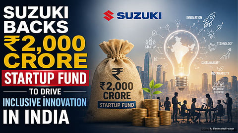 Suzuki Backs ₹2,000 Crore Startup Fund to Drive Inclusive Innovation in India