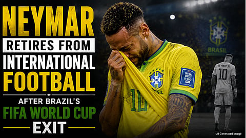 Neymar Retires from International Football After Brazil's FIFA World Cup Exit