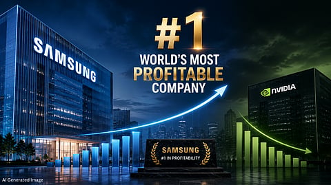Samsung Overtakes NVIDIA as World's Most Profitable Company