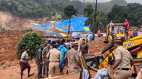 Massive Landslide Hits Kerala's Wayanad, 7 Workers Feared Trapped