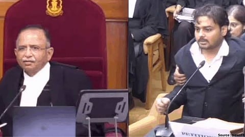 Man Creates Uproar in Supreme Court, Throws Papers and Uses Abusive Language During Hearing