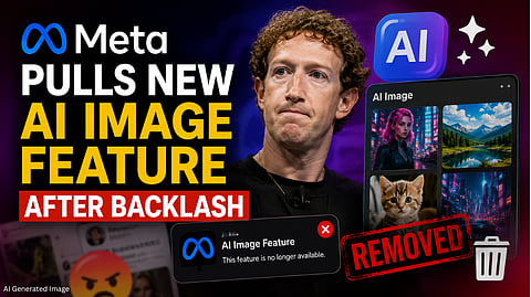 Meta Pulls AI Feature That Used Public Instagram Photos After User Backlash