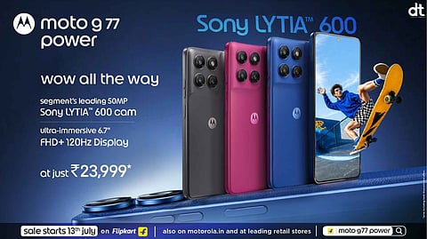 Motorola Launches moto g77 POWER with 50MP Sony LYTIA Camera and 7000mAh Battery