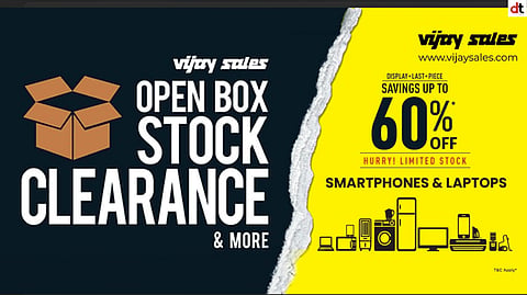 Vijay Sales Launches Annual Open Box Clearance Sale with Big Discounts on Electronics