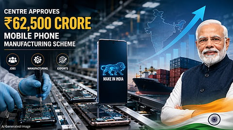 Cabinet Approves ₹62,500 Crore Mobile Phone Manufacturing Scheme to Boost Domestic Production