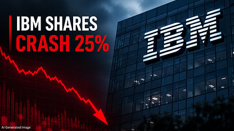 IBM Stock Crashes 25% as AI Infrastructure Spending Weighs on Software Demand