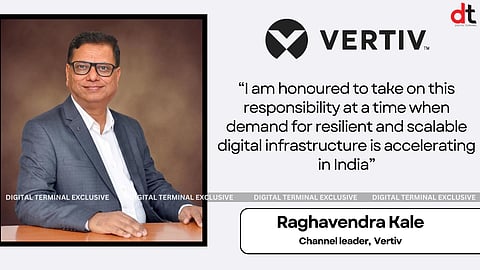 Vertiv Announces Raghavendra Kale as New Channel Head for India