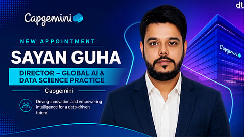 Capgemini Appoints Sayan Guha as Director – Global AI & Data Science Practice