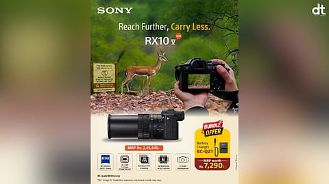 Sony Launches 5th-Generation RX10 V Super Zoom Camera in India