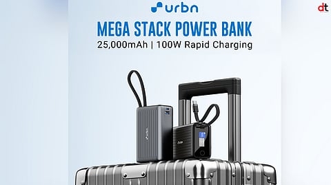 URBN Introduces Mega Stack 25,000mAh Power Bank for High-Power Devices