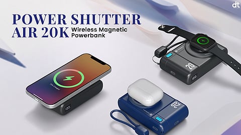Portronics Unveils Power Shutter Air 20K With 15W Qi2 Charging and 22.5W Output