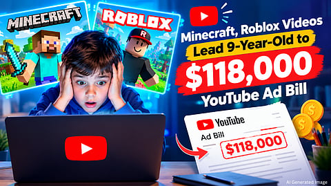 9-Year-Old Allegedly Spends $118,000 on YouTube Ads for Gaming Channel