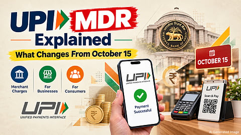 UPI MDR From October 15: What Will Change for Consumers and Merchants?